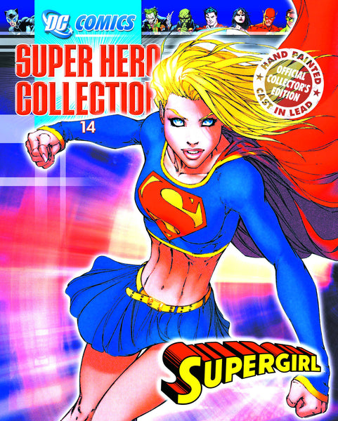 DC Superhero Figure Magazine Collection - #14 Supergirl - Cyber City Comix