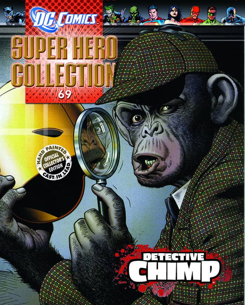 DC Superhero Figure Magazine Collection - #69 Detective Chimp - Cyber City Comix