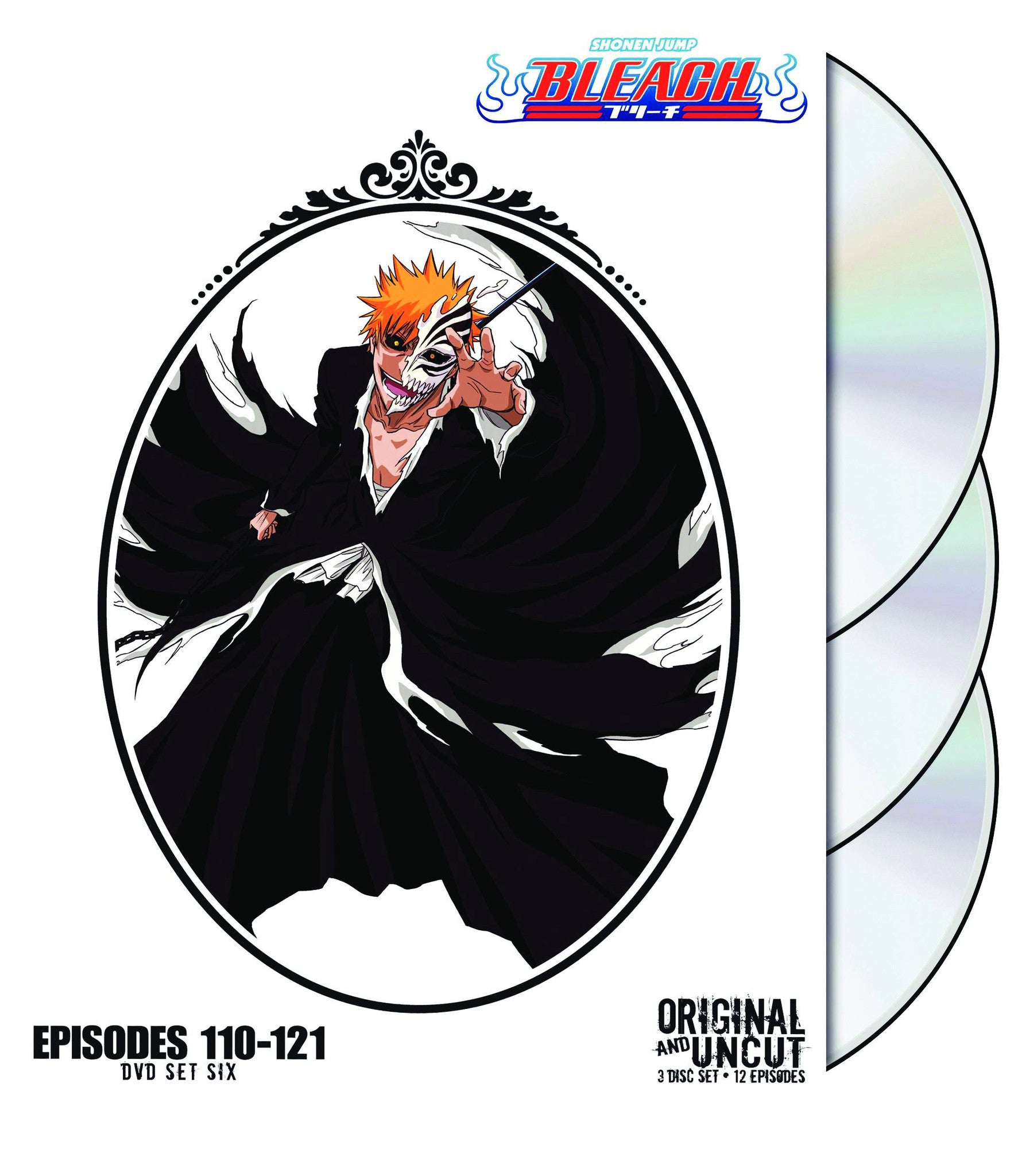 Bleach Uncut Dvd Set 6 (Episodes 110-121) – Cyber City Comix