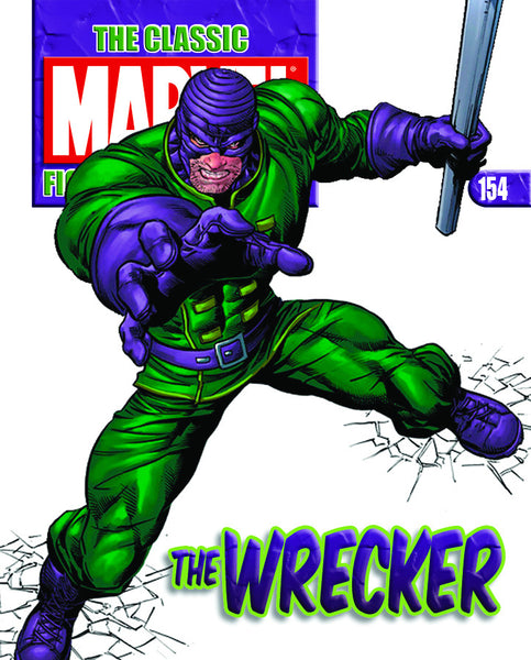 Classic Marvel Figure Magazine Collection - #154 Wrecker - Cyber City Comix
