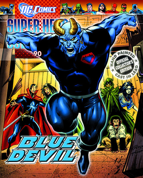 DC Superhero Figure Magazine Collection - #90 Blue Devil - Cyber City Comix