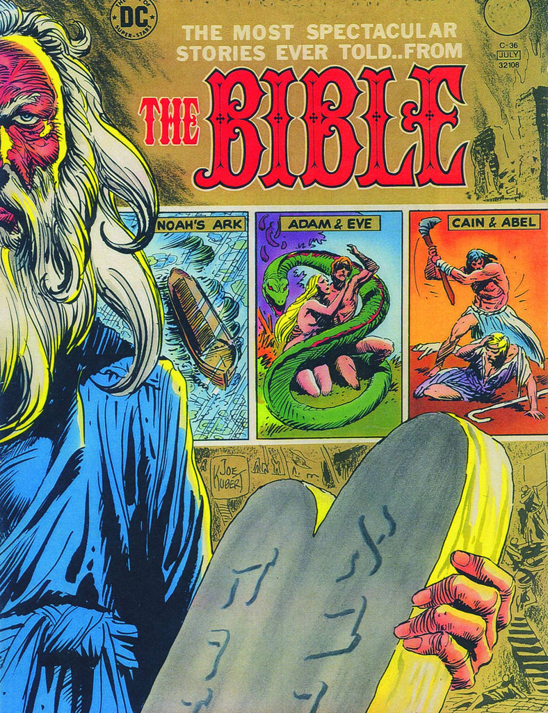 THE BIBLE JOE KUBERT HC - Cyber City Comix