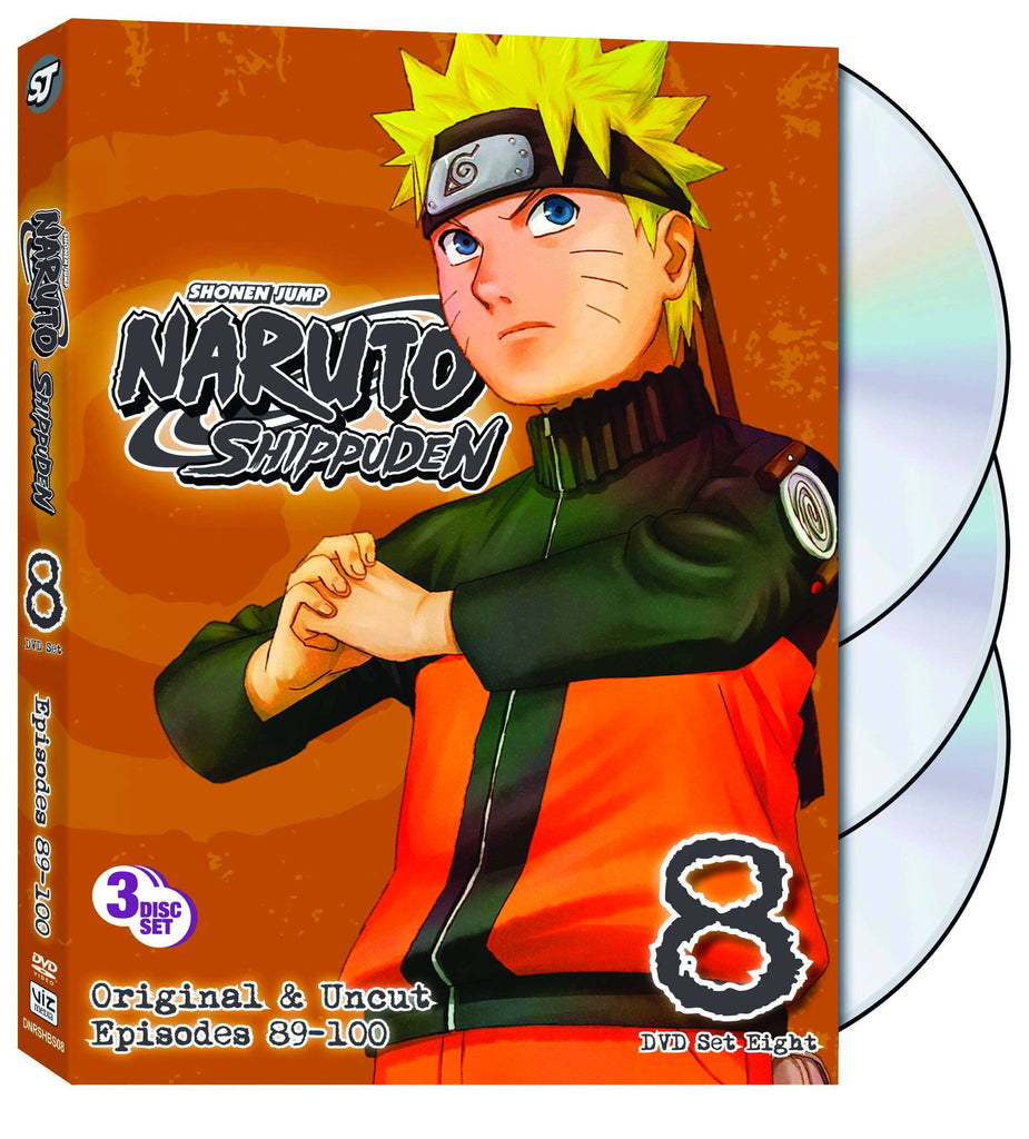 Naruto Shippuden Uncut: Box Set 8 - Cyber City Comix
