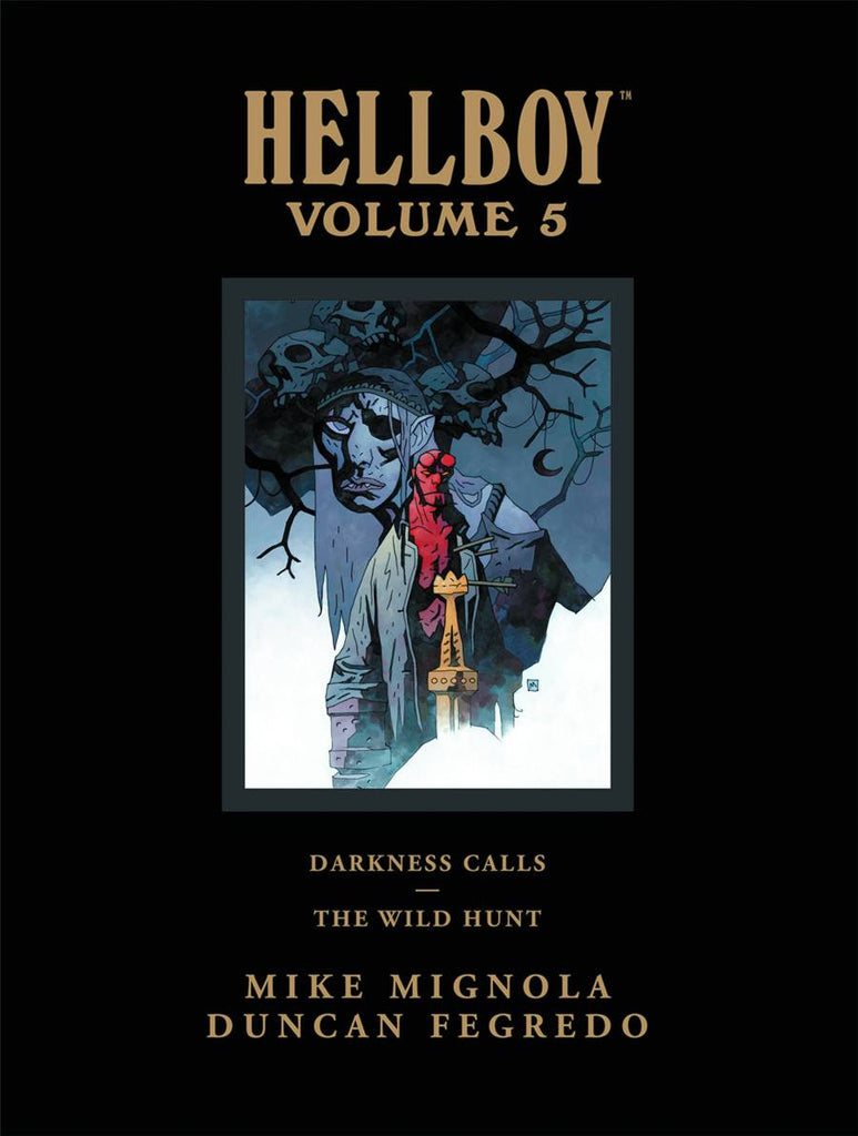 HELLBOY LIBRARY HC VOL 05 DARKNESS CALLS WILD HUNT - Cyber City Comix