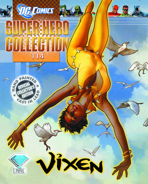 DC Superhero Figure Magazine Collection - #114 Vixen - Cyber City Comix