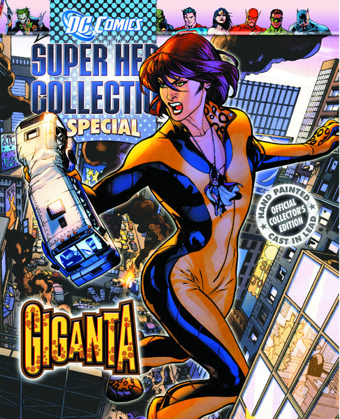 DC Superhero Figurine Magazine Collection - Special Giganta - Cyber City Comix
