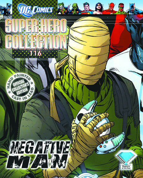 DC Superhero Figure Magazine Collection - #116 Negative Man - Cyber City Comix