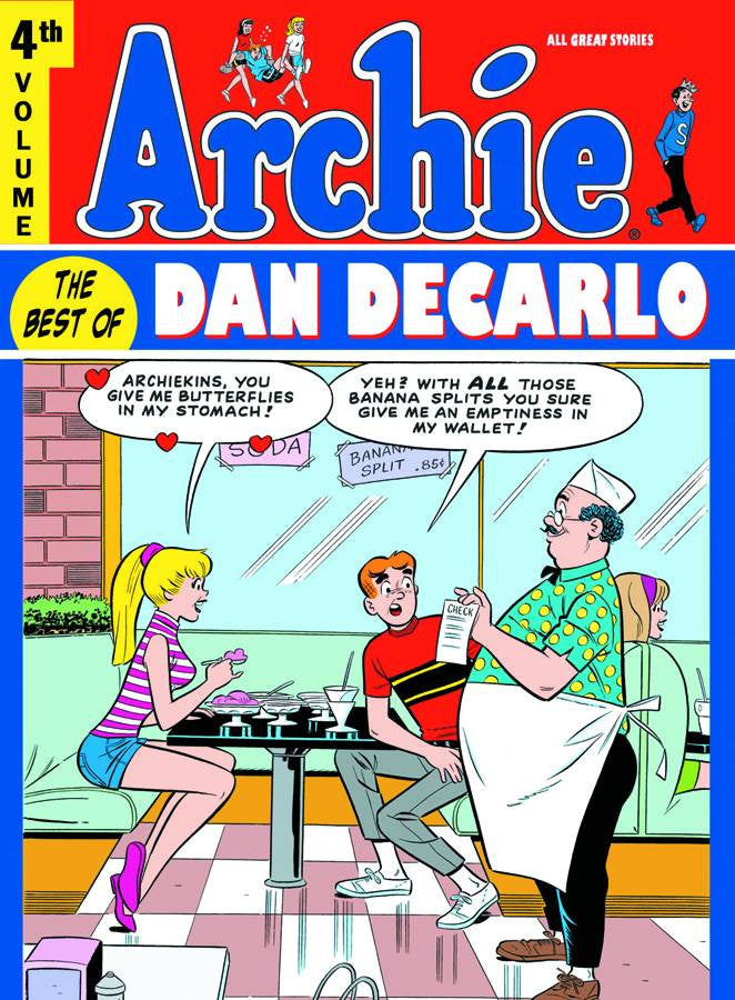 Archie - Best of Dan Decarlo Vol 4 Hardcover - Cyber City Comix