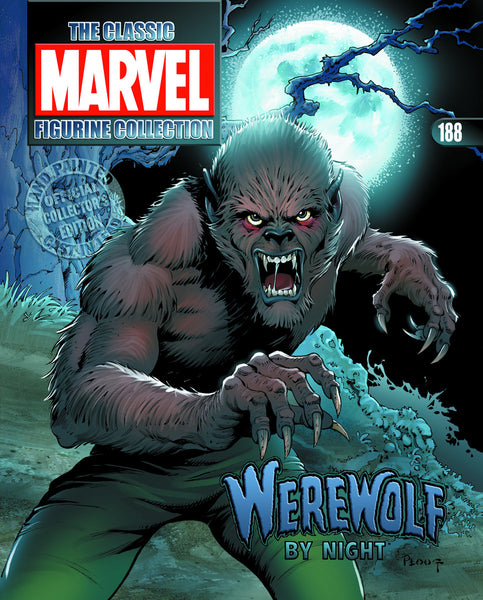 Classic Marvel Figure Magazine Collection - #188 Werewolf - Cyber City Comix