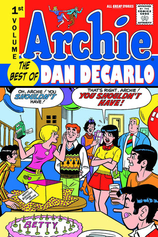 Archie - Best of Dan Decarlo Vol 1 Hardcover - Cyber City Comix