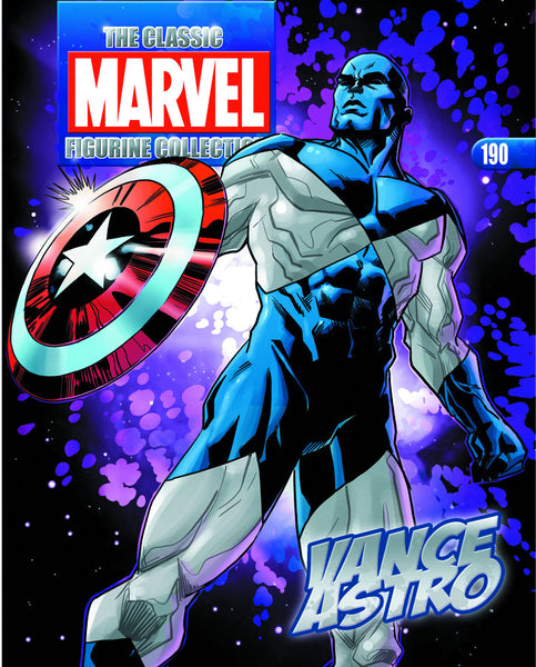 Classic Marvel Figure Magazine Collection - #190 Vance Astro - Cyber City Comix