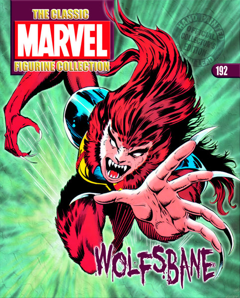 Classic Marvel Figure Magazine Collection - #192 Wolfsbane - Cyber City Comix