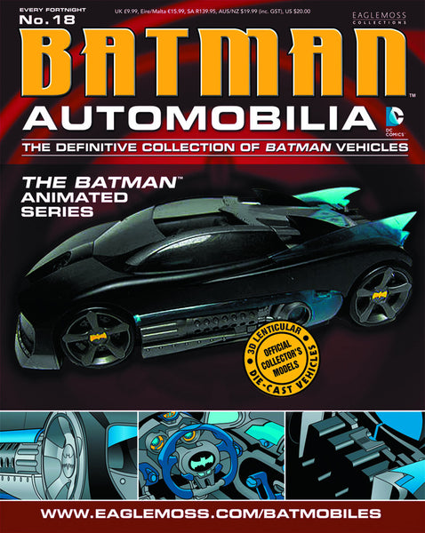 Batman Automobilia Collection - #18 The Batman Animated Series - Cyber City Comix