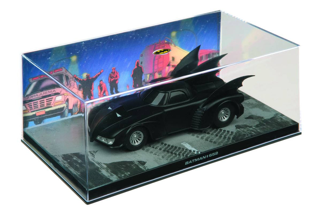 BATMOBILE BATMAN CAR MODEL #652 LENTICULAR 1:43 SIZE ANIMATED