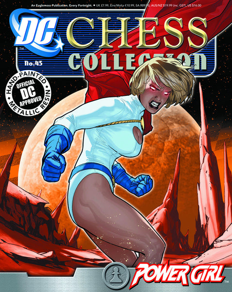 DC Superhero Chess Figurine Magazine Collection - #45 Power Girl - Cyber City Comix