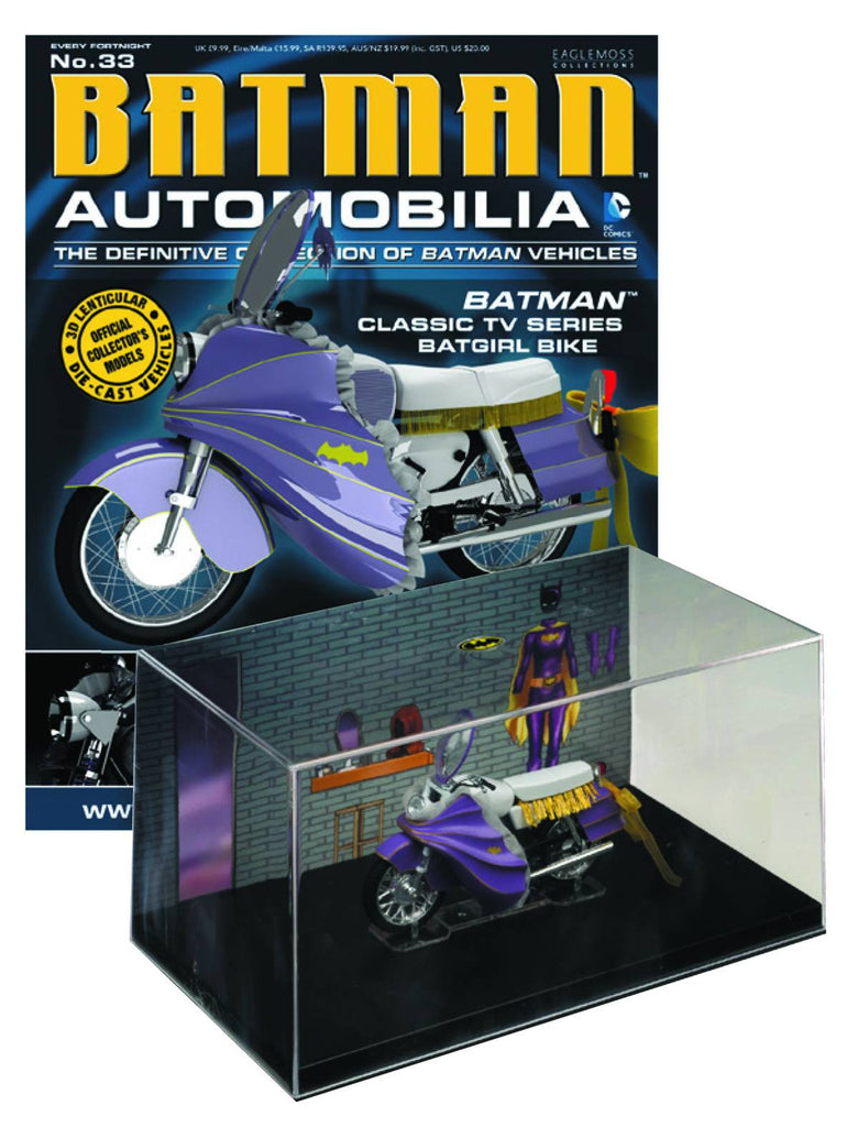 Batman Automobilia Collection - #33 Classic TV Batgirl Bike - Cyber City Comix