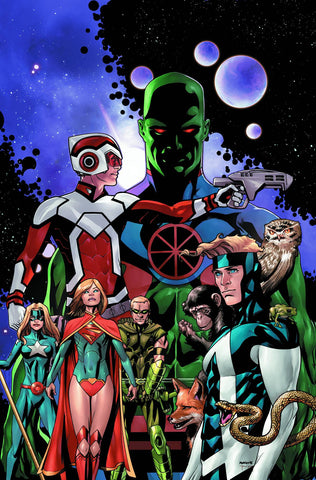 Justice League United #0-4 - Cyber City Comix