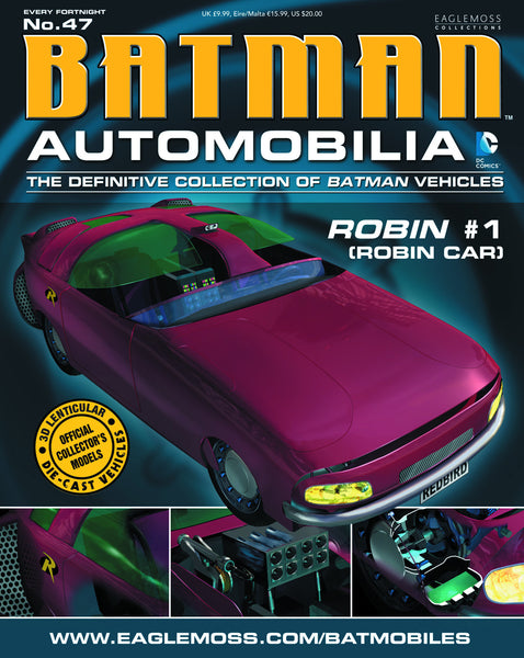 Batman Automobilia Collection - Robin #1 (Robin Car) - Cyber City Comix