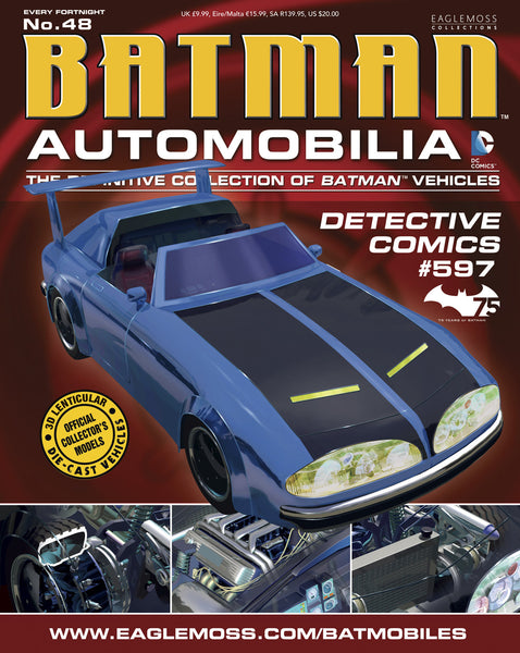 Batman Automobilia Collection - #48 Detective Comics #597 - Cyber City Comix