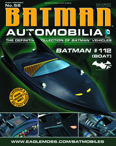 Batman Automobilia Collection - #56 Batman #112 (Boat) - Cyber City Comix