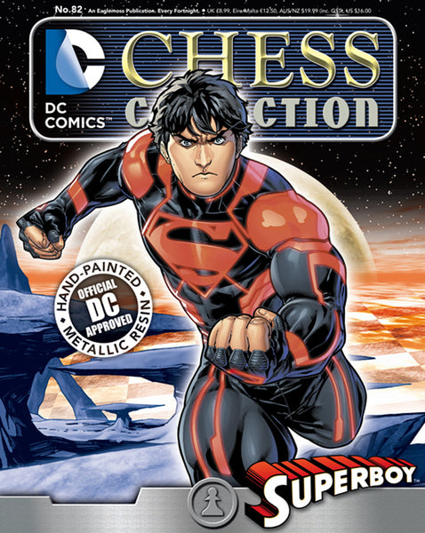 DC Superhero Chess Figurine Magazine Collection - #82 Superboy - Cyber City Comix