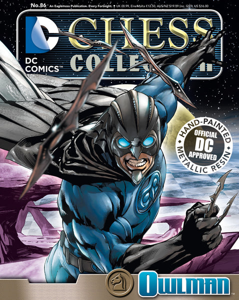 DC Superhero Chess Figurine Magazine Collection - #86 Owlman - Cyber City Comix