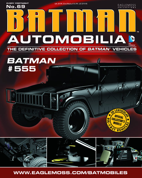 Batman Automobilia Collection - #69 Batman #555 - Cyber City Comix