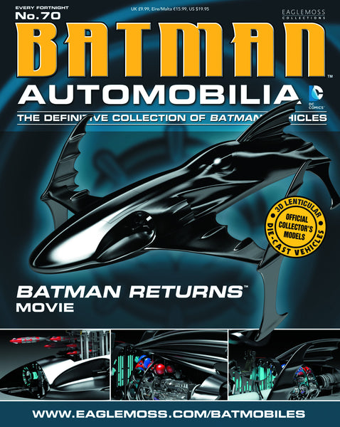 Batman Automobilia Collection - #70 Batman Returns (Sub) - Cyber City Comix