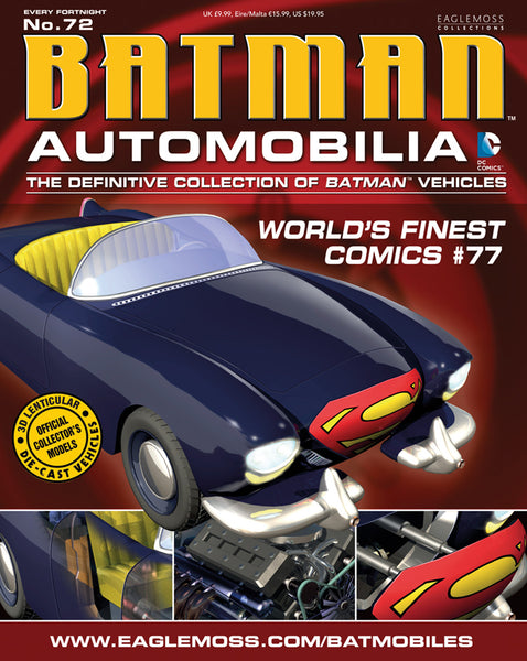Batman Automobilia Collection - #72 World's Finest Comics #77 - Cyber City Comix