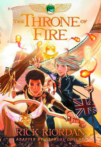 Kane Chronicles Tp Vol 2 The Throne of Fire