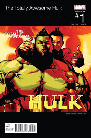 The Totally Awesome Hulk #1 - Asrar & McCaig "Hip-Hop" Variant - Cyber City Comix
