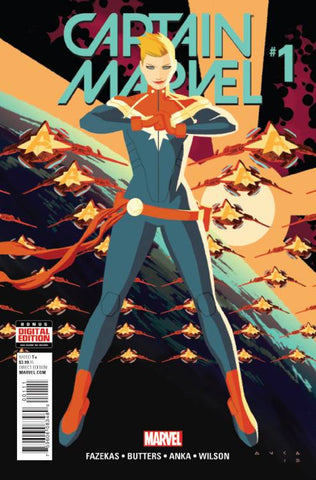 Captain Marvel (2015) #1-4 - Cyber City Comix