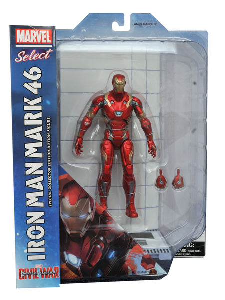 Marvel Select - Iron Man Mark 46 Figure - Cyber City Comix