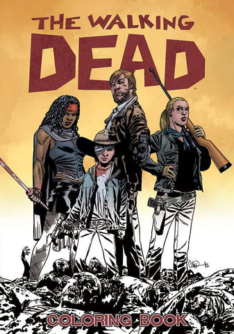 Walking Dead Adult Colouring Book