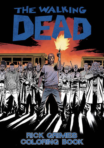 Walking Dead: Rick Grimes Adult Colouring Book