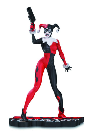 Harley Quinn: Red, White & Black by Jim Lee statue