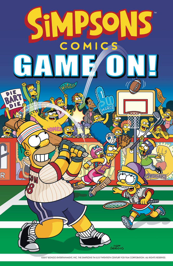 Simpsons Comics - Game On Tp