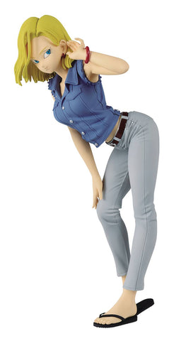 Dragonball Z Glitter & Glamour - Android 18 figure