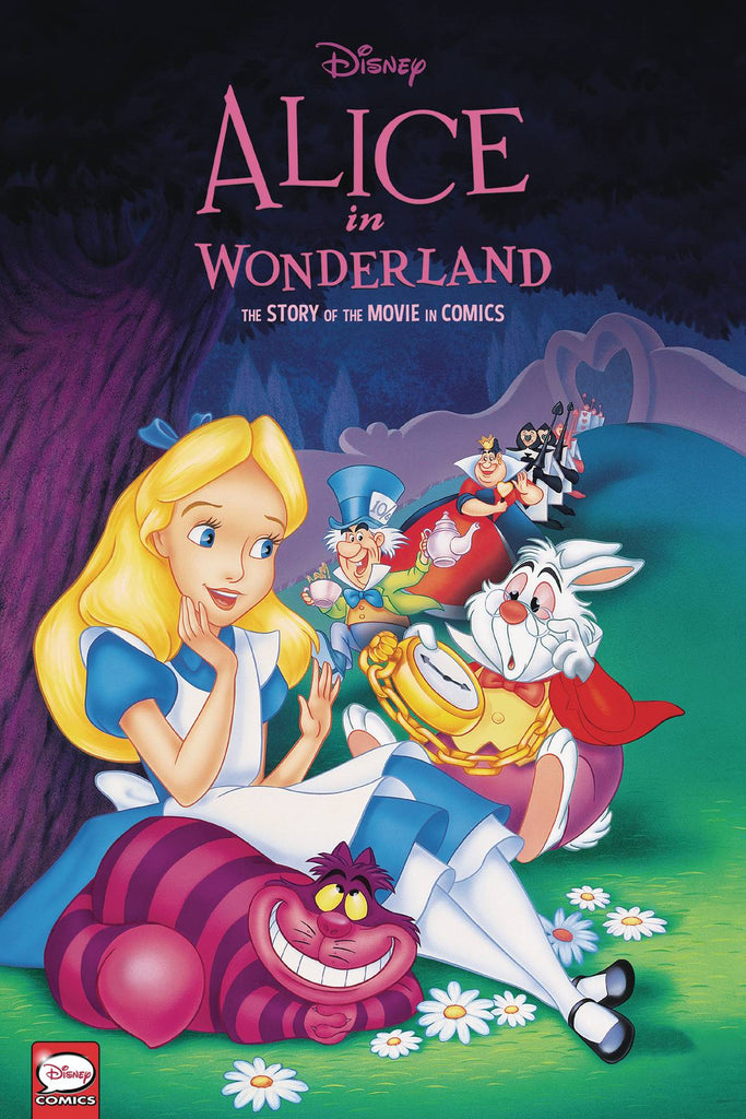 Disney Alice in Wonderland: Story of the Movie in Comics Hc