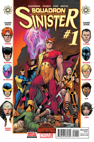 Squadron Sinister #1-4 - Cyber City Comix