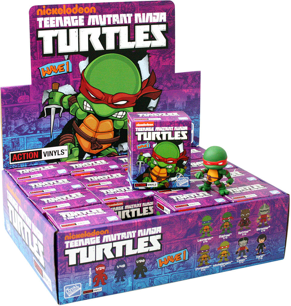 TMNT Action Vinyls Wave 1 - Cyber City Comix