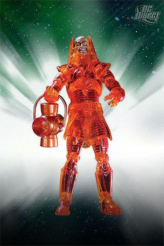 Blackest Night - Orange Lantern Lex Luthor figure - Cyber City Comix