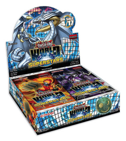 Yu-Gi-Oh World Superstars Booster Box - Cyber City Comix