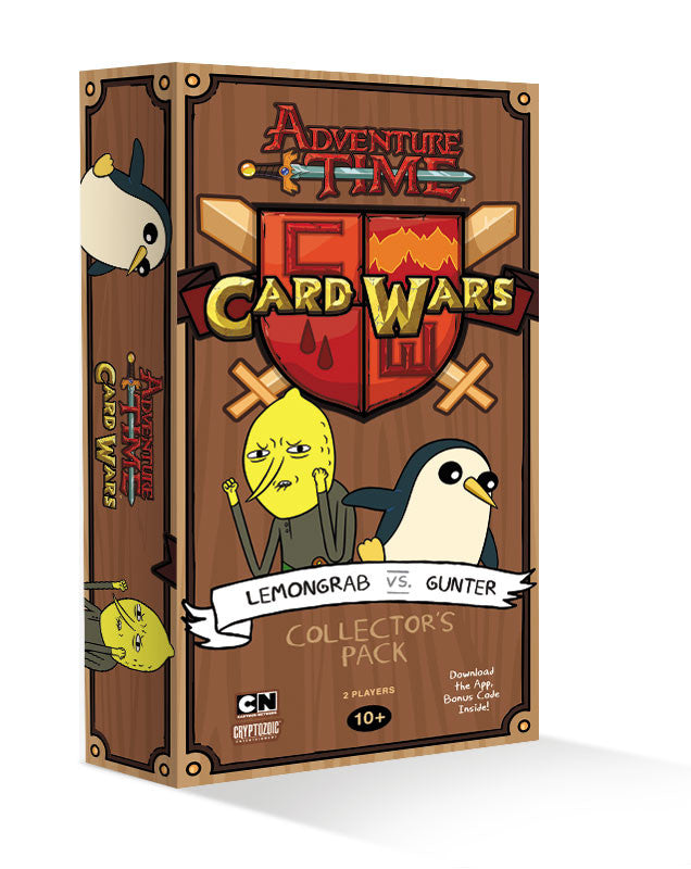 Adventure Time Card Wars: Lemongrab vs Gunter - Cyber City Comix