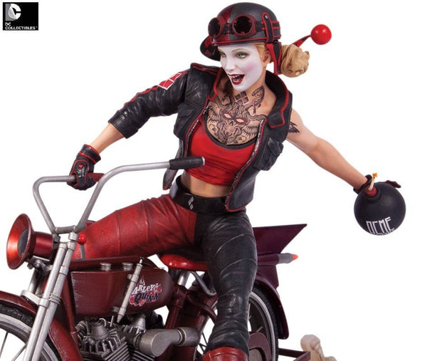 Gotham City Garage: Harley Quinn Statue - Cyber City Comix