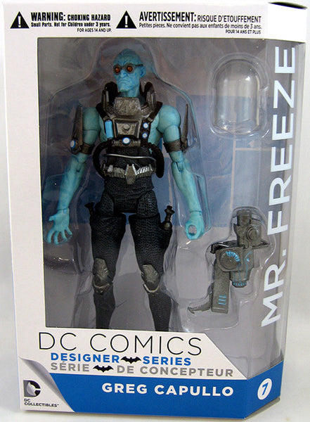 DC Comics designer Series Greg Capullo - Mr. Freeze figure - Cyber City Comix
