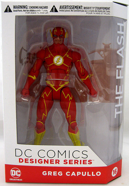 DC Comics Designer Series Greg Capullo - Flash figure - Cyber City Comix