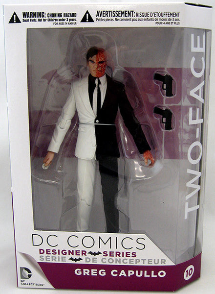 DC Comics Designer Series Greg Capullo - Two Face figure - Cyber City Comix