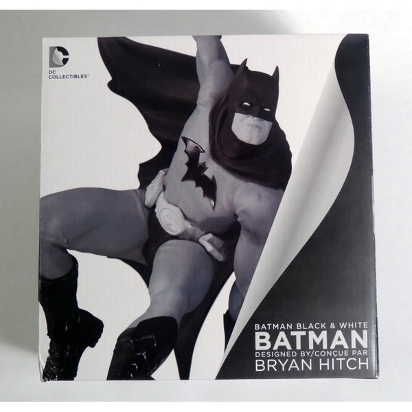 Batman Black & White: Batman (Designed by Bryan Hitch) statue - Cyber City Comix