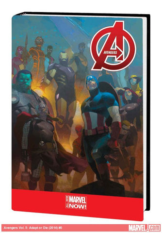 Avengers Volume 5: Adapt or Die HC - Cyber City Comix